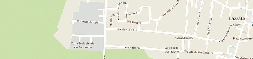 Mappa della impresa ellevi elettrauto di luca volonterio a LAZZATE