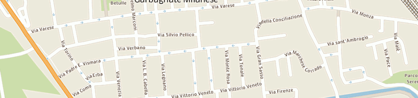 Mappa della impresa tecn-inform sas a GARBAGNATE MILANESE
