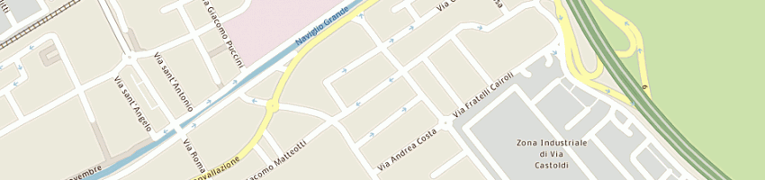 Mappa della impresa vattiata antonella a TREZZANO SUL NAVIGLIO