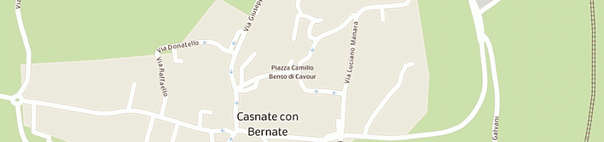 Mappa della impresa clerici fabrizio a CASNATE CON BERNATE