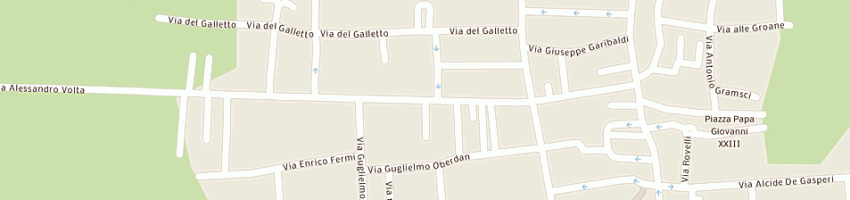 Mappa della impresa poste italiane a MONZA