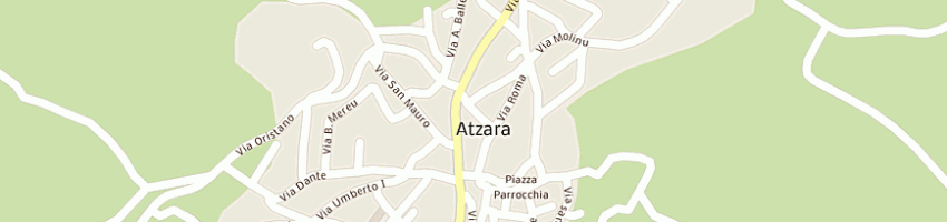 Mappa della impresa al vecchio mulino di manca elisabetta a ATZARA