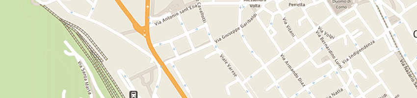 Mappa della impresa net nippon european trading srl a COMO