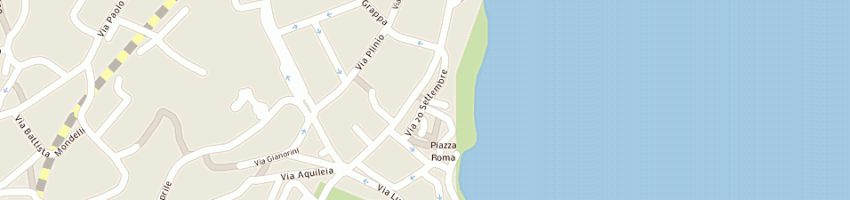 Mappa della impresa gandola denise a COMO