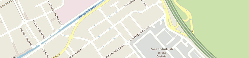 Mappa della impresa gambino sergio a MILANO