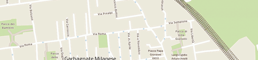 Mappa della impresa protea sas di spina antonio e c a GARBAGNATE MILANESE