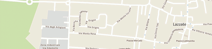 Mappa della impresa adeodata srl a LAZZATE
