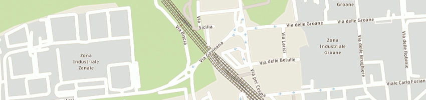 Mappa della impresa il salotto di linate srl a MILANO