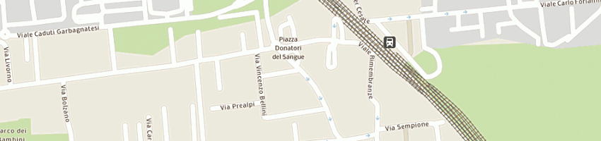 Mappa della impresa gagliarde donato michele a GARBAGNATE MILANESE