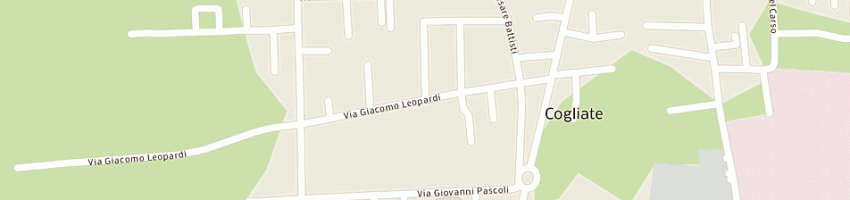 Mappa della impresa dolce service di furlan doriano giuseppe e c snc a COGLIATE