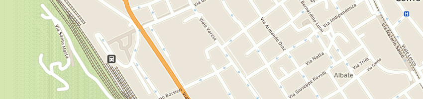 Mappa della impresa athena group srl a COMO