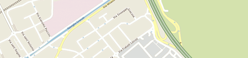 Mappa della impresa abate fabio a MILANO