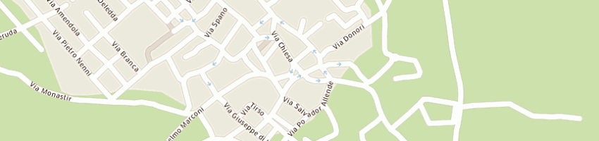 Mappa della impresa meloni giorgio a USSANA