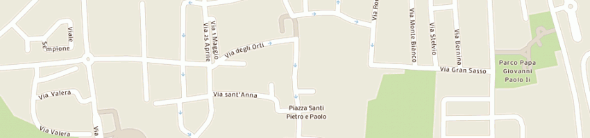 Mappa della impresa gestim di de zen maura giuseppina a ARESE
