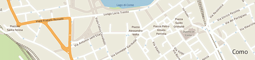 Mappa della impresa immobiliare noseda a COMO