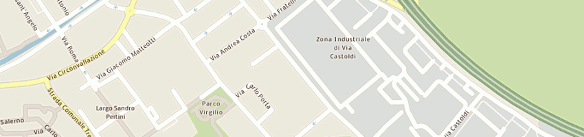 Mappa della impresa sc confezioni sas di francesco sabato e c a TREZZANO SUL NAVIGLIO