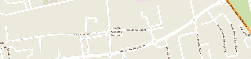 Mappa della impresa enzo da lisca a ARESE