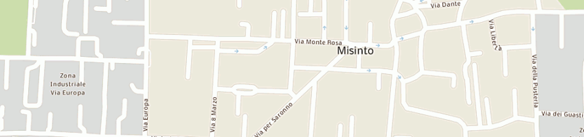 Mappa della impresa dubini carlo sas di dubini renato e c a MISINTO