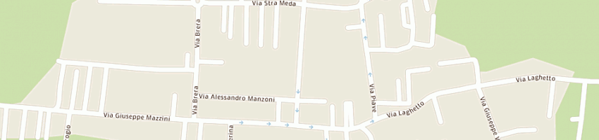 Mappa della impresa plan e work sas di groppelli marco e c a CERIANO LAGHETTO