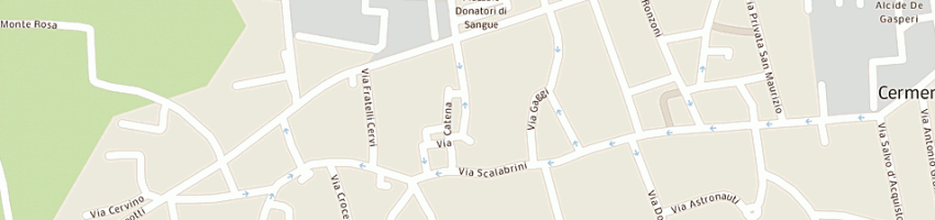 Mappa della impresa lega nord a CERMENATE
