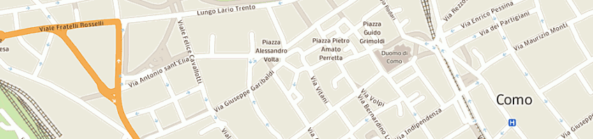 Mappa della impresa krearte-snc di alice battaglia e chiara rolando a COMO