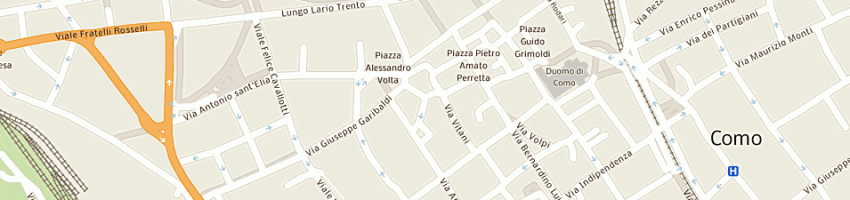 Mappa della impresa latiano teresa a COMO