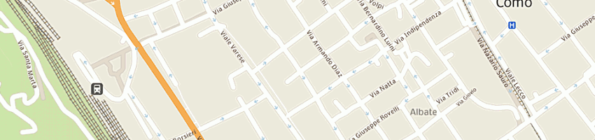 Mappa della impresa edilconsul studio associato di galletti g e rizzi p a COMO