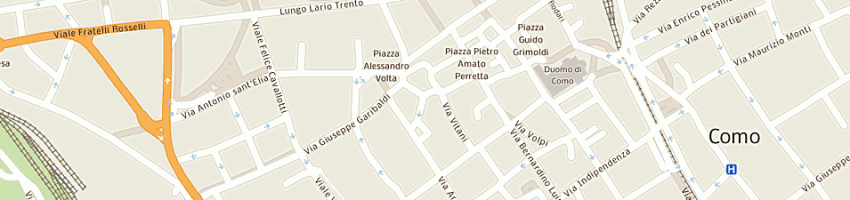 Mappa della impresa pour toi sas di trebbi cristiano e c a COMO