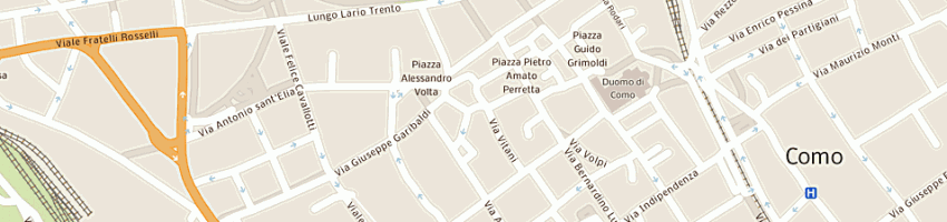 Mappa della impresa il pane dei volonte' srl a COMO