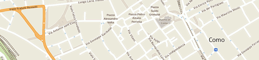 Mappa della impresa congregazione suore infermiere dell'addolorata a COMO