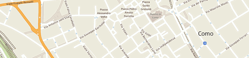 Mappa della impresa bernasconi mario a COMO