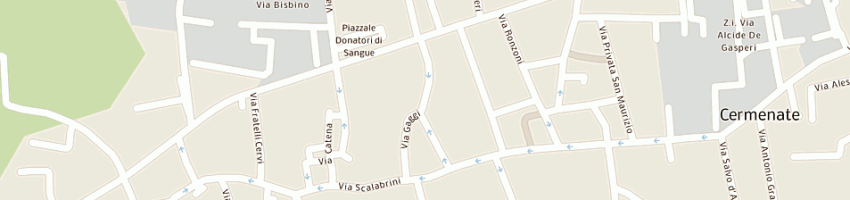 Mappa della impresa atena informatica srl a CERMENATE