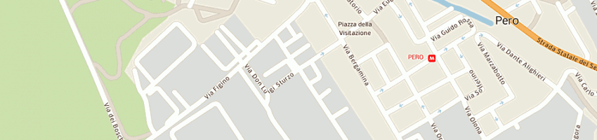 Mappa della impresa cap it srl a PERO
