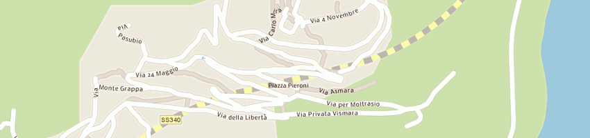Mappa della impresa ostinelli stefano a CERNOBBIO