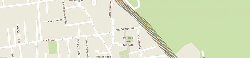 Mappa della impresa ristorante vecchio angolo a GARBAGNATE MILANESE