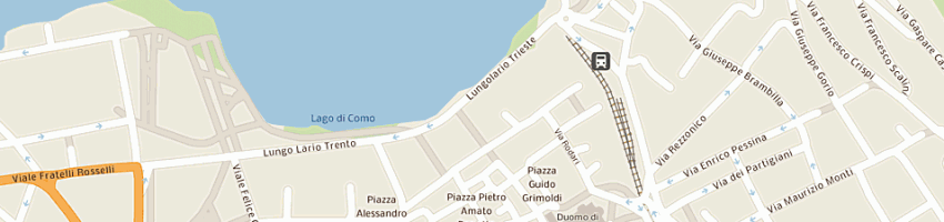 Mappa della impresa mantegazza ingc e g a COMO