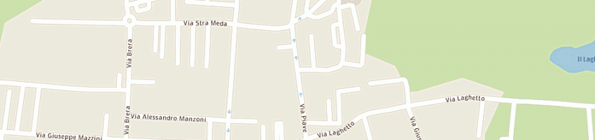 Mappa della impresa bar raffaele a CERIANO LAGHETTO