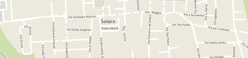 Mappa della impresa ad consulenze di aupy dominique a SOLARO