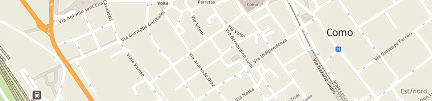 Mappa della impresa casa vincenziana onlus a COMO