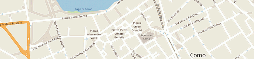 Mappa della impresa ruggeri francesco a COMO