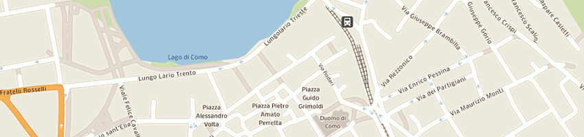 Mappa della impresa domo spa a COMO