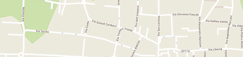Mappa della impresa dolce amaro snc di palmulli cosima e anna maria a LAZZATE