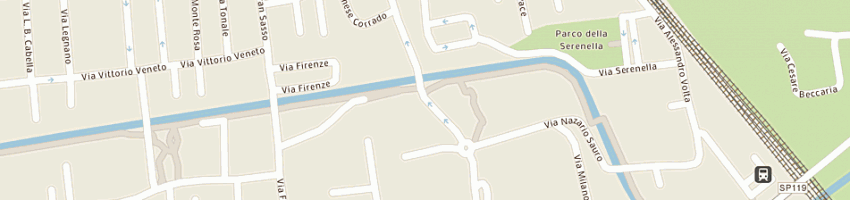 Mappa della impresa racil snc di aloardi andrea e c a GARBAGNATE MILANESE