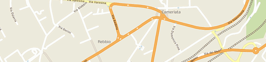 Mappa della impresa walk srl a COMO