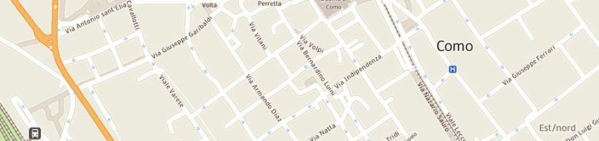 Mappa della impresa punto uomo di soldati livio a COMO