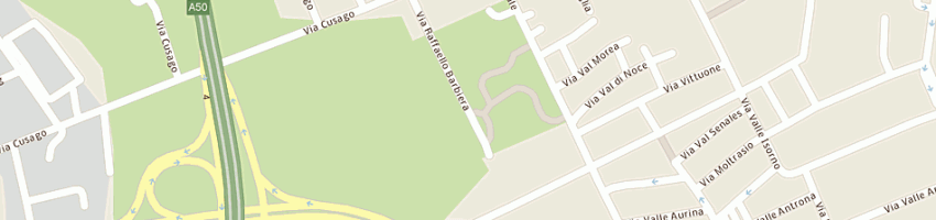 Mappa della impresa viba a MILANO