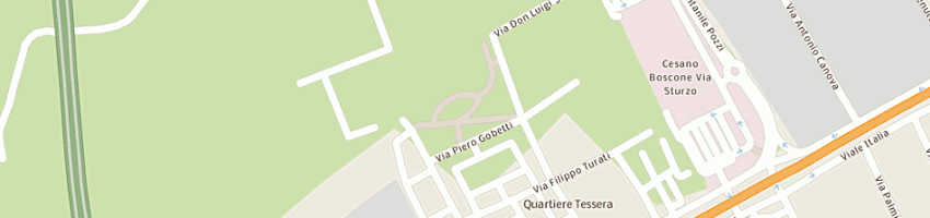 Mappa della impresa siram spa a CESANO BOSCONE