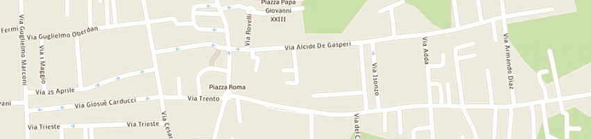 Mappa della impresa comune di cogliate a COGLIATE