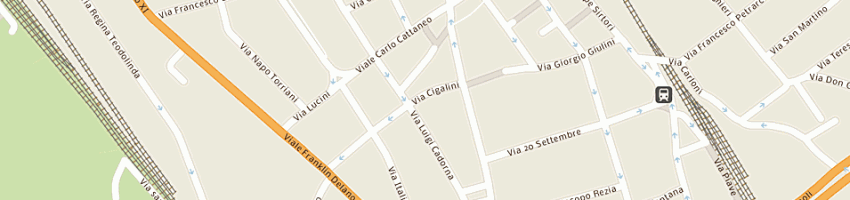 Mappa della impresa piazza carmelo a COMO