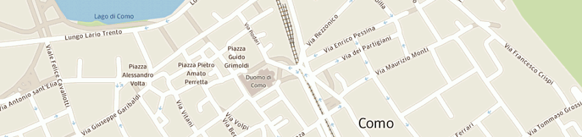 Mappa della impresa studio architetto bianchi a COMO